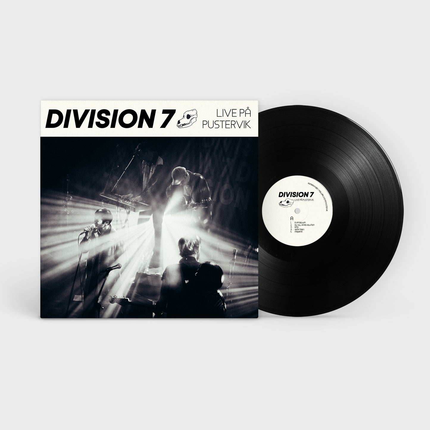 Division 7 - Hundhuvudet rullar (Live på Pustervik) (LP)