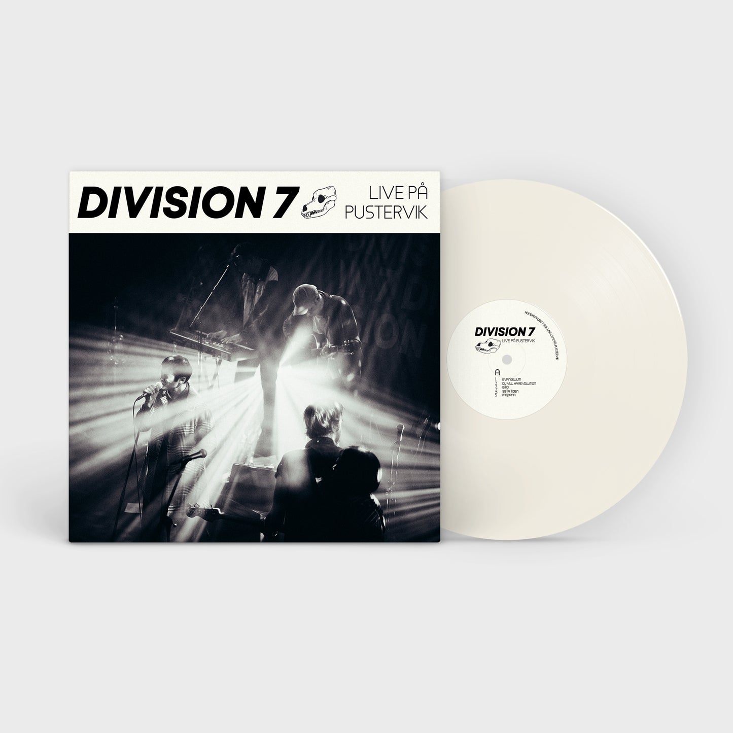 Division 7 - Hundhuvudet rullar (Live på Pustervik) (LP)