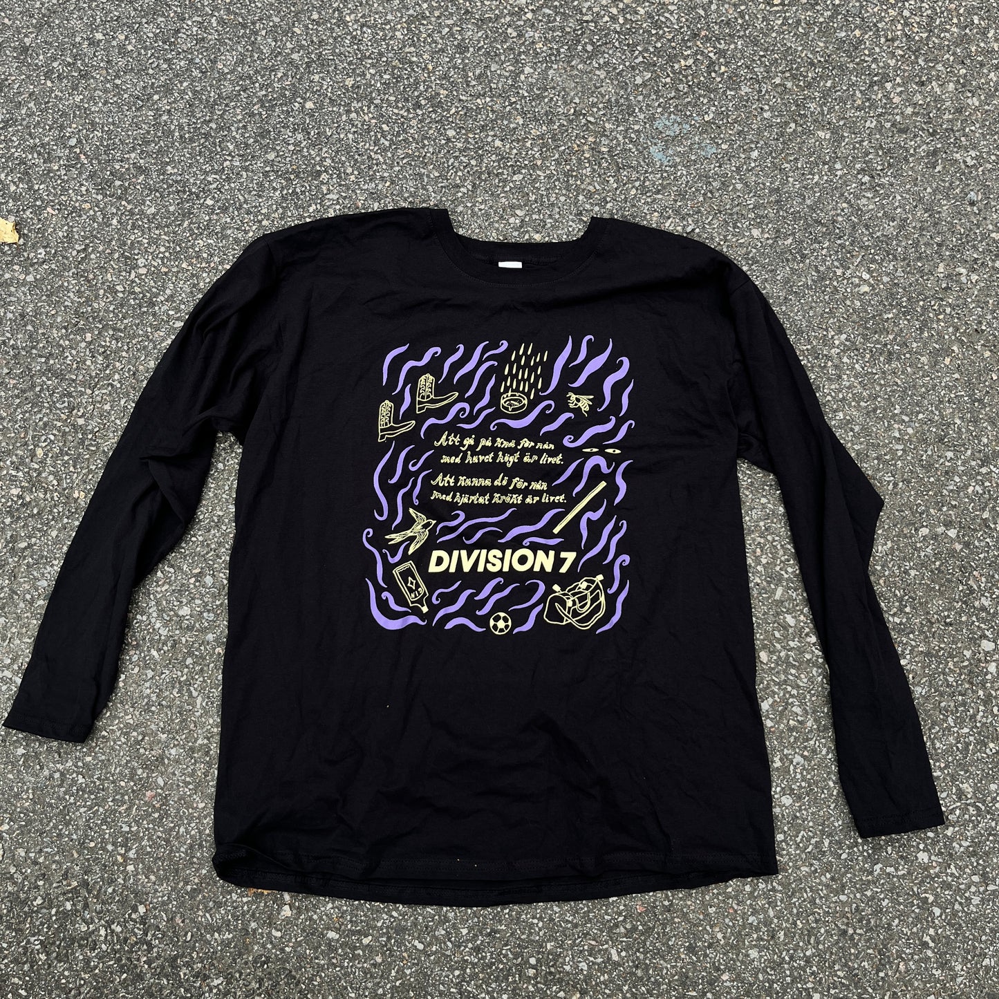 Division 7 - långärmad T-shirt